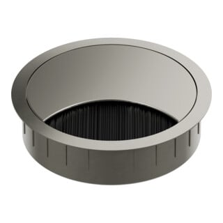 Bachmann Passe-câbles rond 930.301 aspect inox