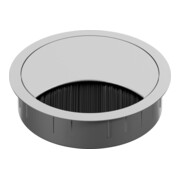 Bachmann Passe-câbles rond, gris argenté 930.300-4
