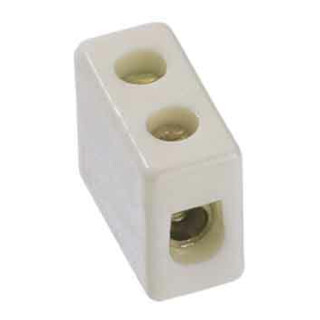 Bachmann pince en porcelaine blanc jusqu'à 2,50 mm², 1 pôle 950.000