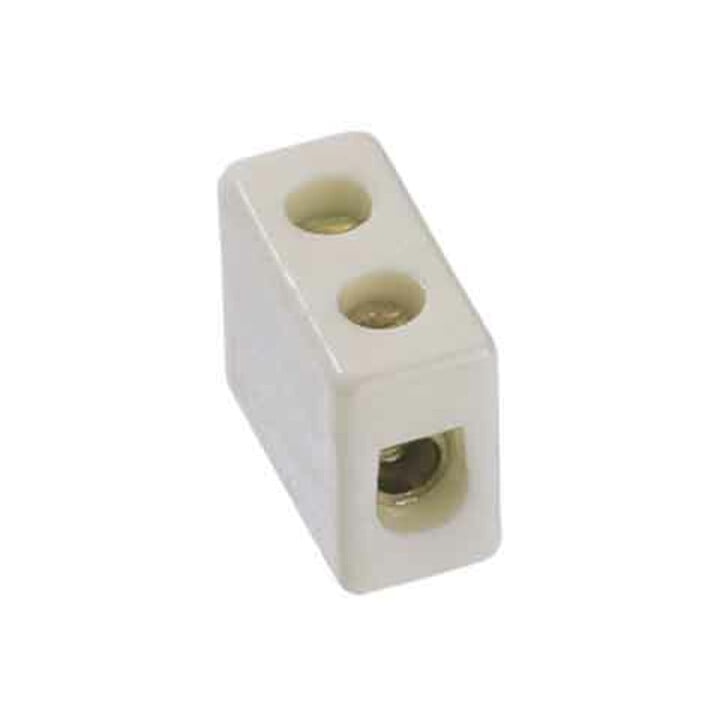 Bachmann pince en porcelaine blanc jusqu'à 2,50 mm², 1 pôle 950.000