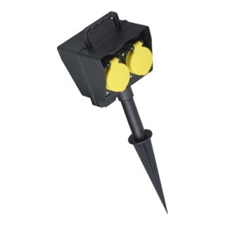 Bachmann Prise de jardin 2,00 m noir 394.180