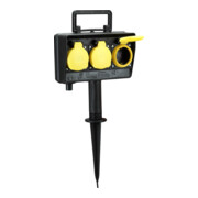 Bachmann Prise de jardin 3x avec piquet de terre 394.175-1
