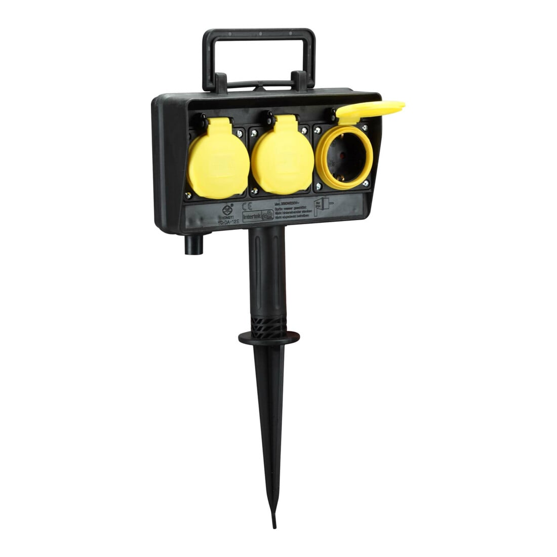 Bachmann Prise de jardin 3x avec piquet de terre 394.175