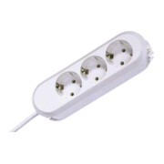 Bachmann Prise de table 3x clipsée 45 blanc 387.272-1