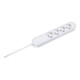 Bachmann Prise de table 4x 1,50m blanc 381.221K