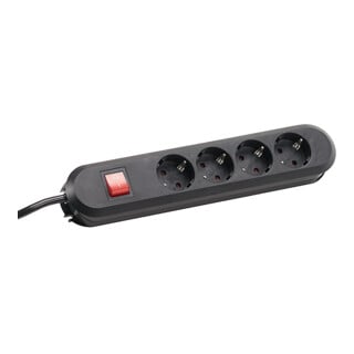 Bachmann Prise de table 4x 1,50m noir 381.130K