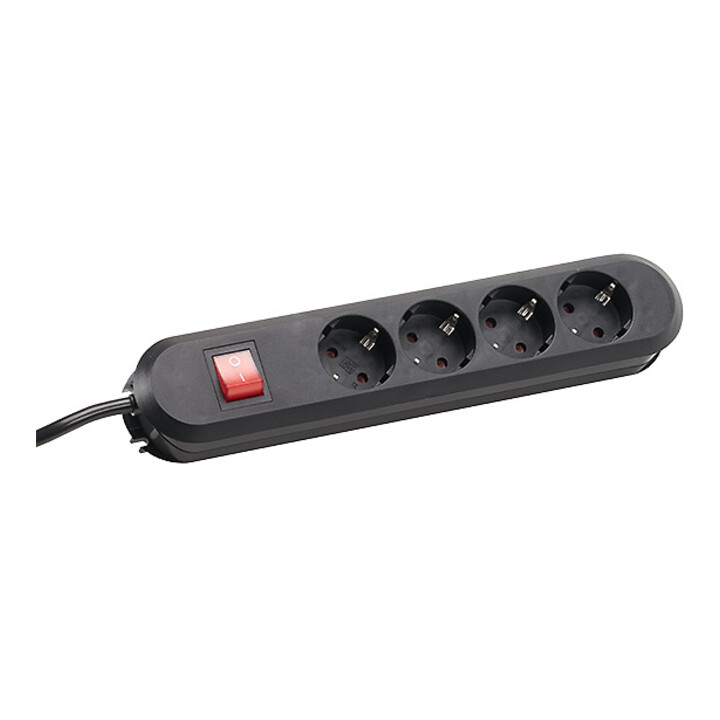 Bachmann Prise de table 4x 1,50m noir 381.130K