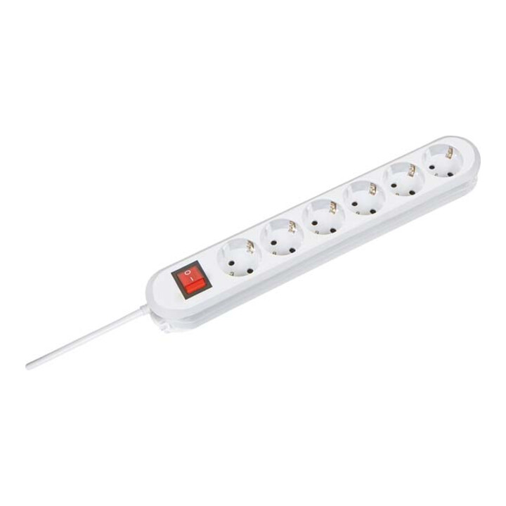 Bachmann Prise de table 6x 1,50m blanc 381.250K