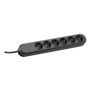 Bachmann Prise de table 6x 1,50m noir 381.147K