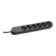 Bachmann Prise de table 6x 1,50m noir 381.147K