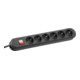 Bachmann Prise de table 6x 3,00m noir 381.151K