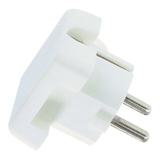Bachmann Prise encastrable blanche, angle 911.270