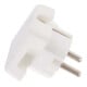 Bachmann Prise encastrable blanche, angle 911.270