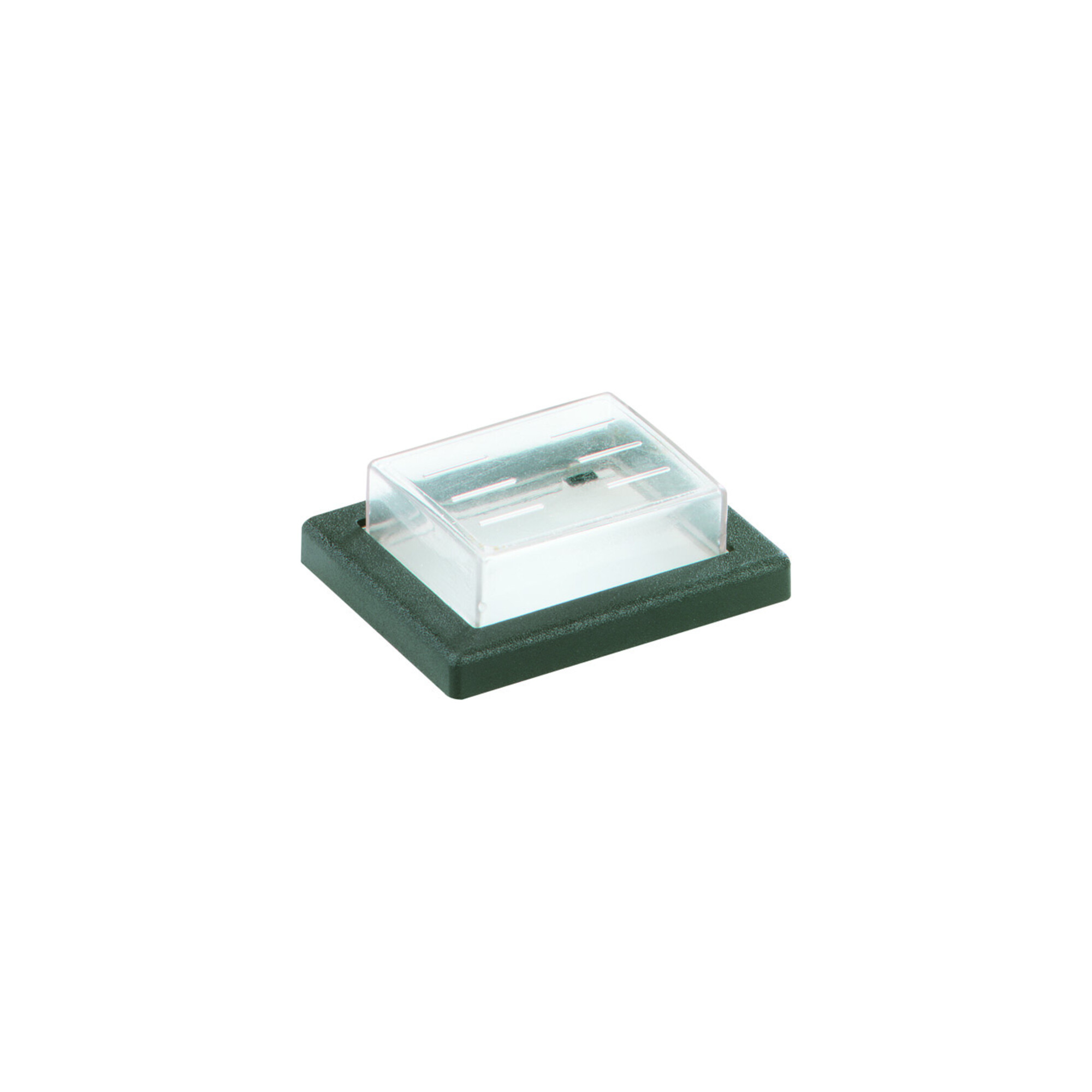 Bachmann PVC-Kappe mit Rahmen klar/sw, f.2p.Wippe. 924.118