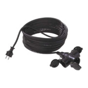 Bachmann Rallonge 10 m, noir 343.175-1