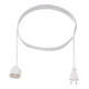 Bachmann Rallonge Euro PVC 5m, blanc 233.286