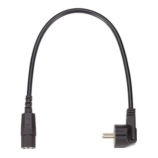 Bachmann Rallonge H05VV-F 3G1,5 noire 1,5m CEE7/7 C13 356.1723