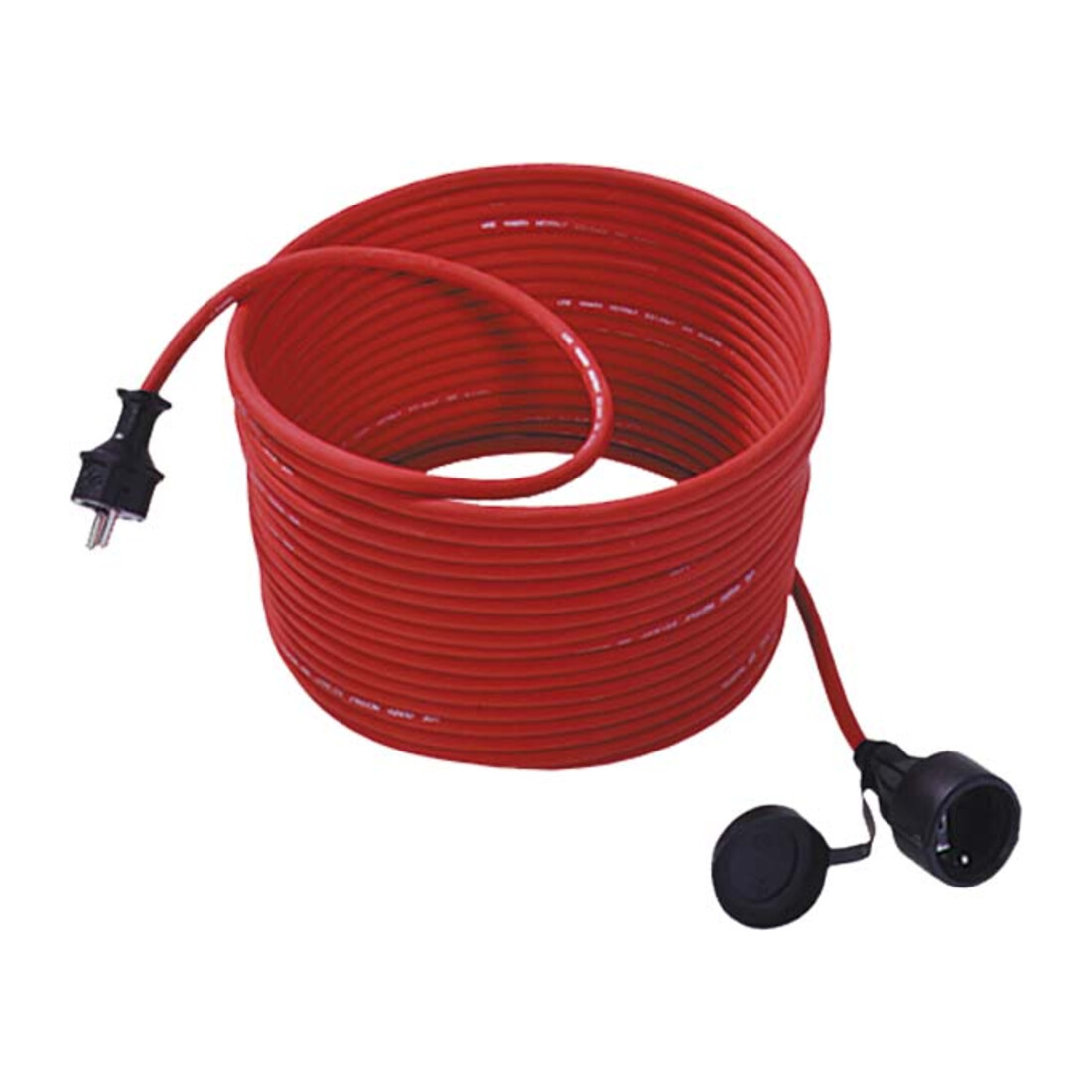 Bachmann Rallonge pour tondeuse à gazon 25 m, rouge 343.370