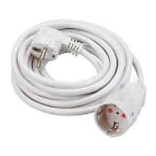 Bachmann Rallonge prise de courant 3p 5m, blanc, SELLY 341.202 S