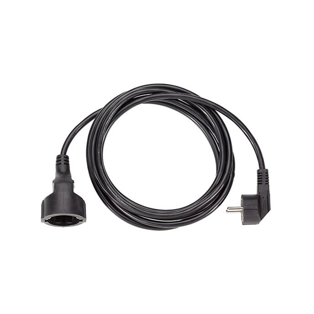Bachmann Rallonge prise de courant avec terre PVC 3,00 m noir 341.185