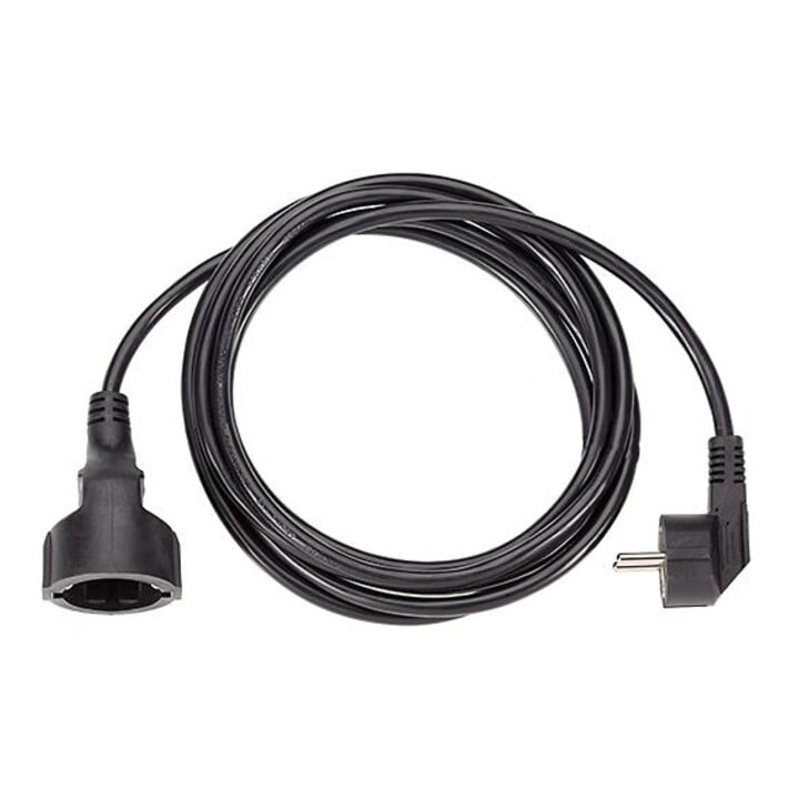 Bachmann Rallonge prise de courant avec terre PVC 3,00 m noir 341.185