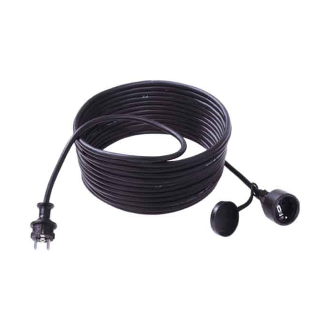 Bachmann Rallonge prise de terre 25 m, noir 343.172