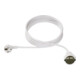 Bachmann Rallonge prise de terre PVC 15,00m blanc 341.281