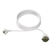 Bachmann Rallonge prise de terre PVC 15,00m blanc 341.281-3