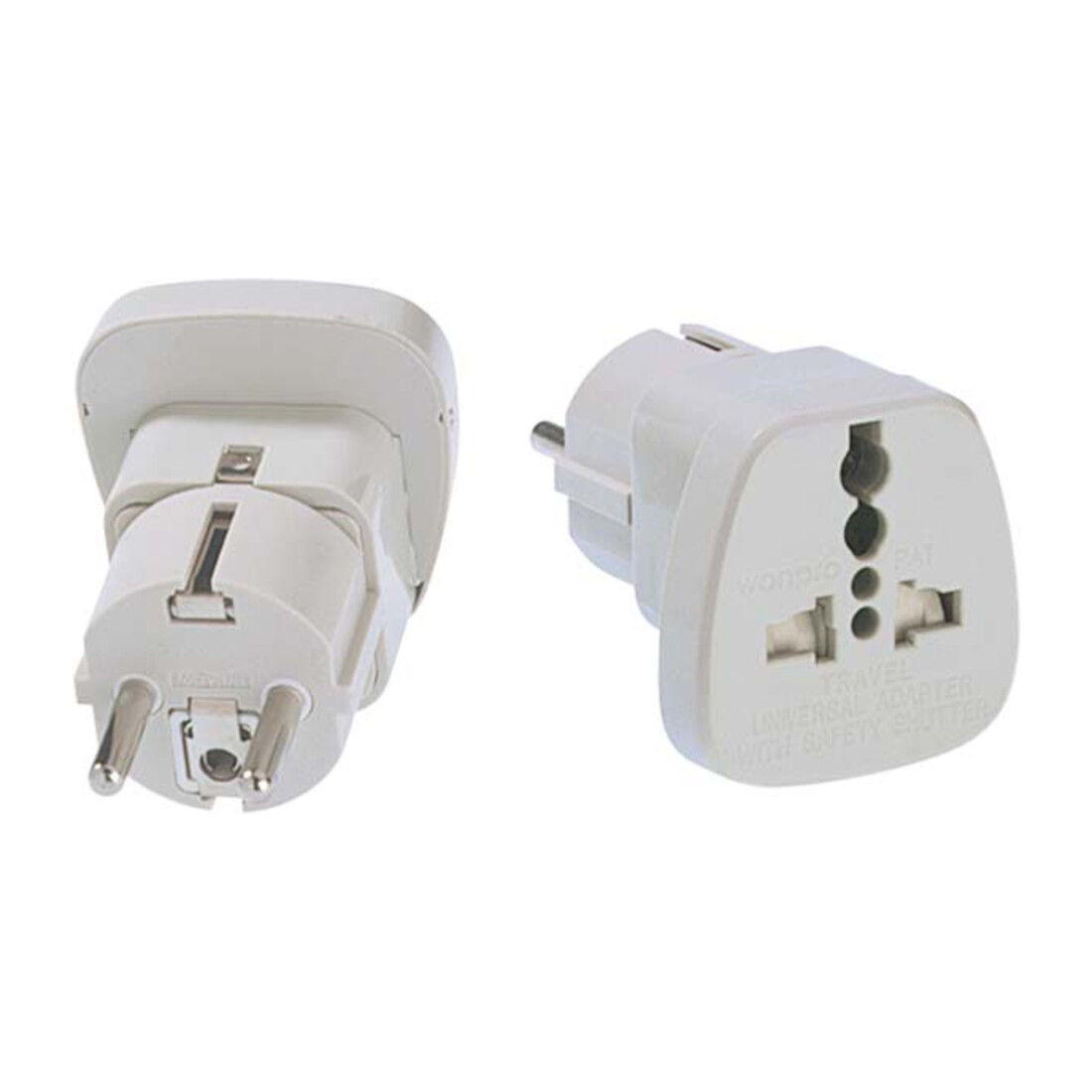 Bachmann Reisestecker Universalty gr/ws 921.000
