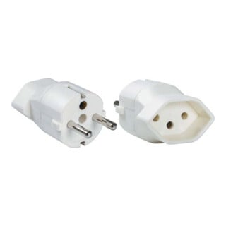 Bachmann Reisestecker ws, D-CH 921.012
