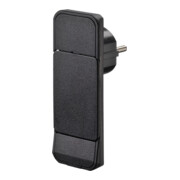 Bachmann Schutzkont.-Flachstecker sw, ohne Ltg 933.008-3