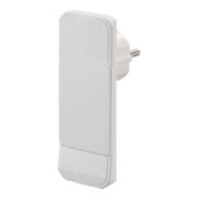 Bachmann Schutzkont.-Flachstecker ws, ohne Ltg 933.009-2