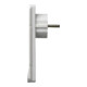 Bachmann Schutzkont.-Flachstecker ws, ohne Ltg 933.009