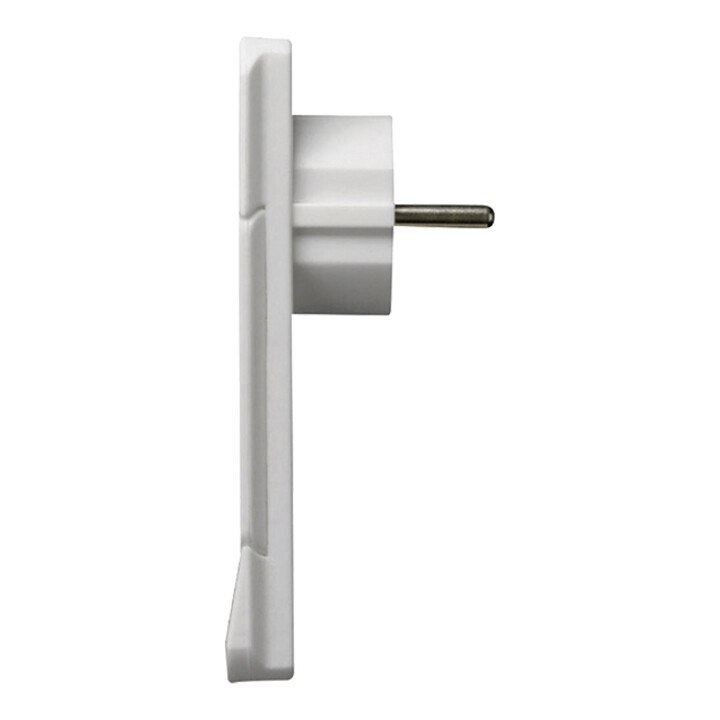 Bachmann Schutzkont.-Flachstecker ws, ohne Ltg 933.009