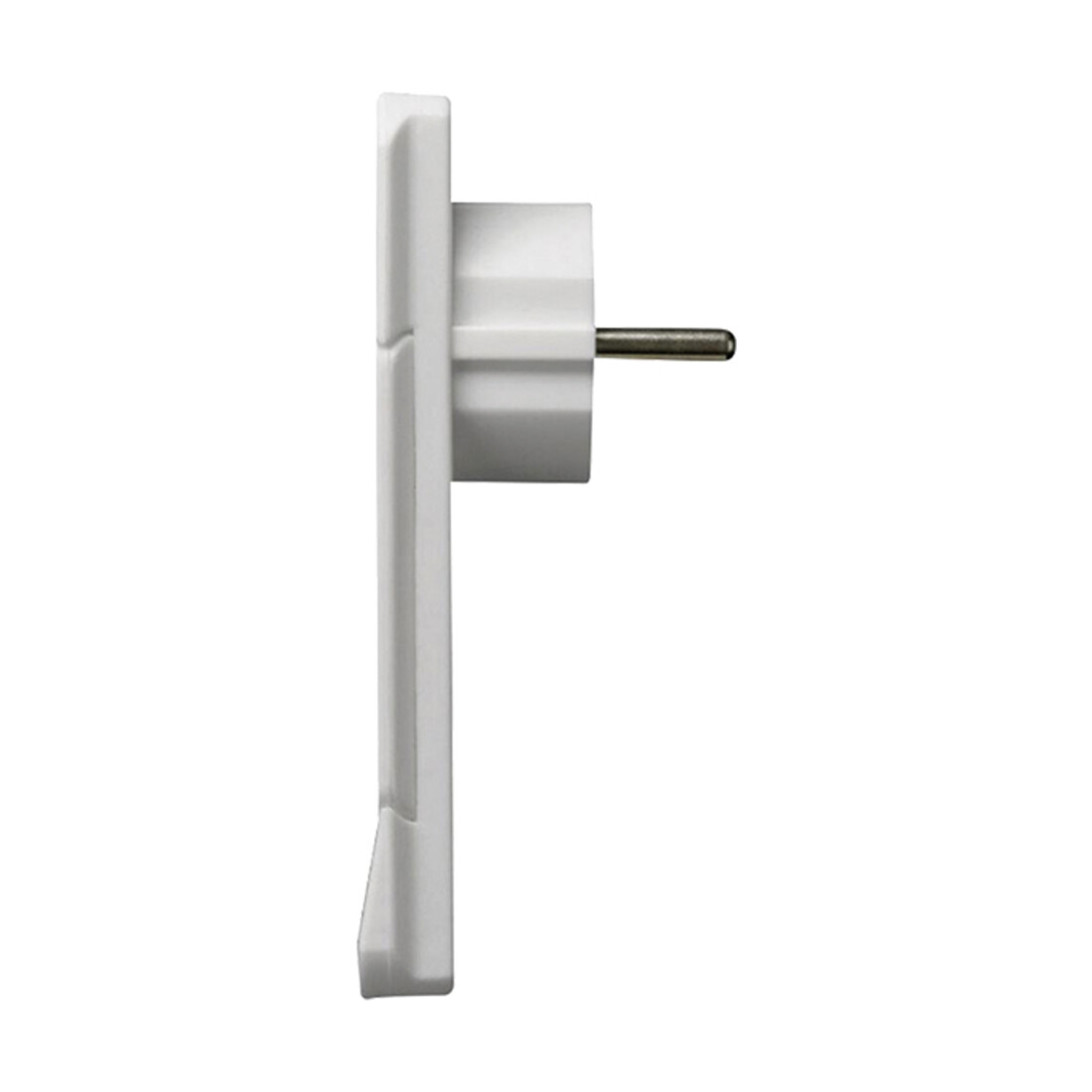 Bachmann Schutzkont.-Flachstecker ws, ohne Ltg 933.009