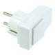 Bachmann Schutzkontakt-Stecker ws, abscha.Winkel 911.271