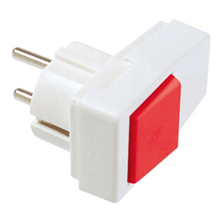 Bachmann Schutzkontakt-Stecker ws,abschal.Winkel 911.273