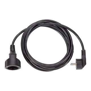 Bachmann Schutzkontakt-Verlängerung PVC 2,00m sw 341.184