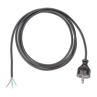 Bachmann Schutzkontakt-Zuleitung 16A 250V 2m schwarz