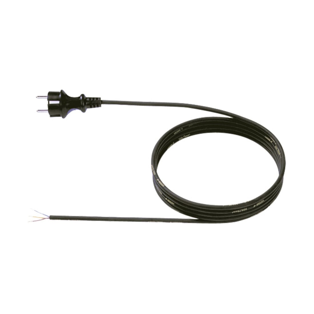 Bachmann Schutzkontakt-Zuleitung 16A/250V,2m,sw 322.174
