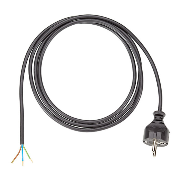Bachmann Schutzkontakt-Zuleitung 16A/250V,3m,sw 312.175