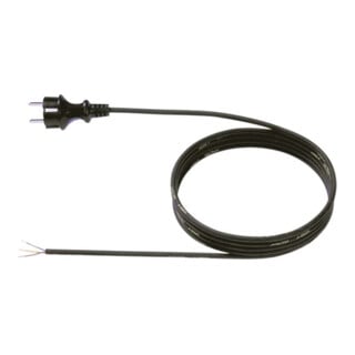 Bachmann Schutzkontakt-Zuleitung 16A/250V,3m,sw 321.175