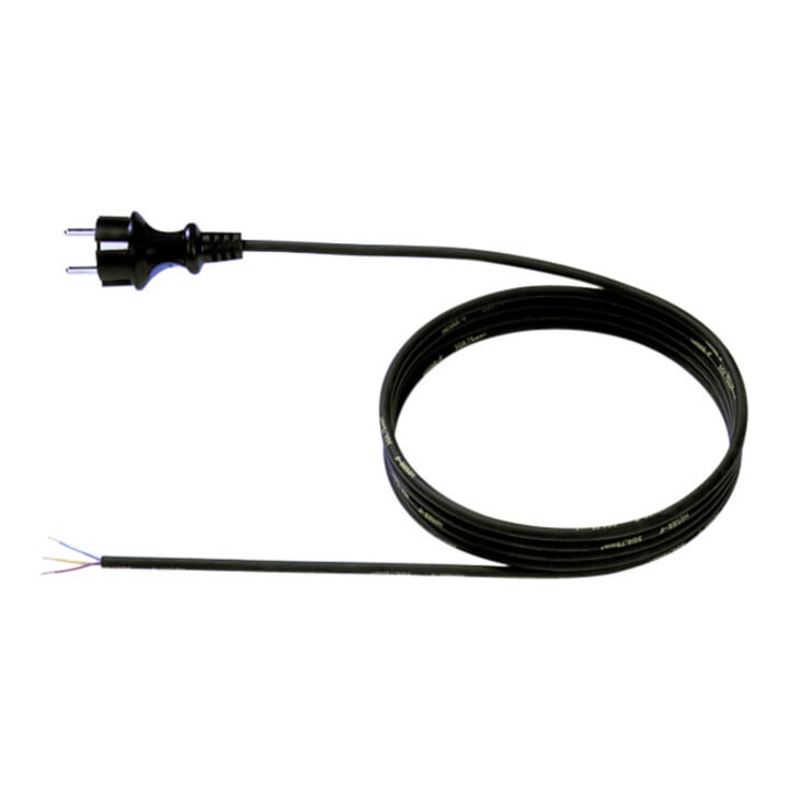 Bachmann Schutzkontakt-Zuleitung 16A/250V,3m,sw 321.175