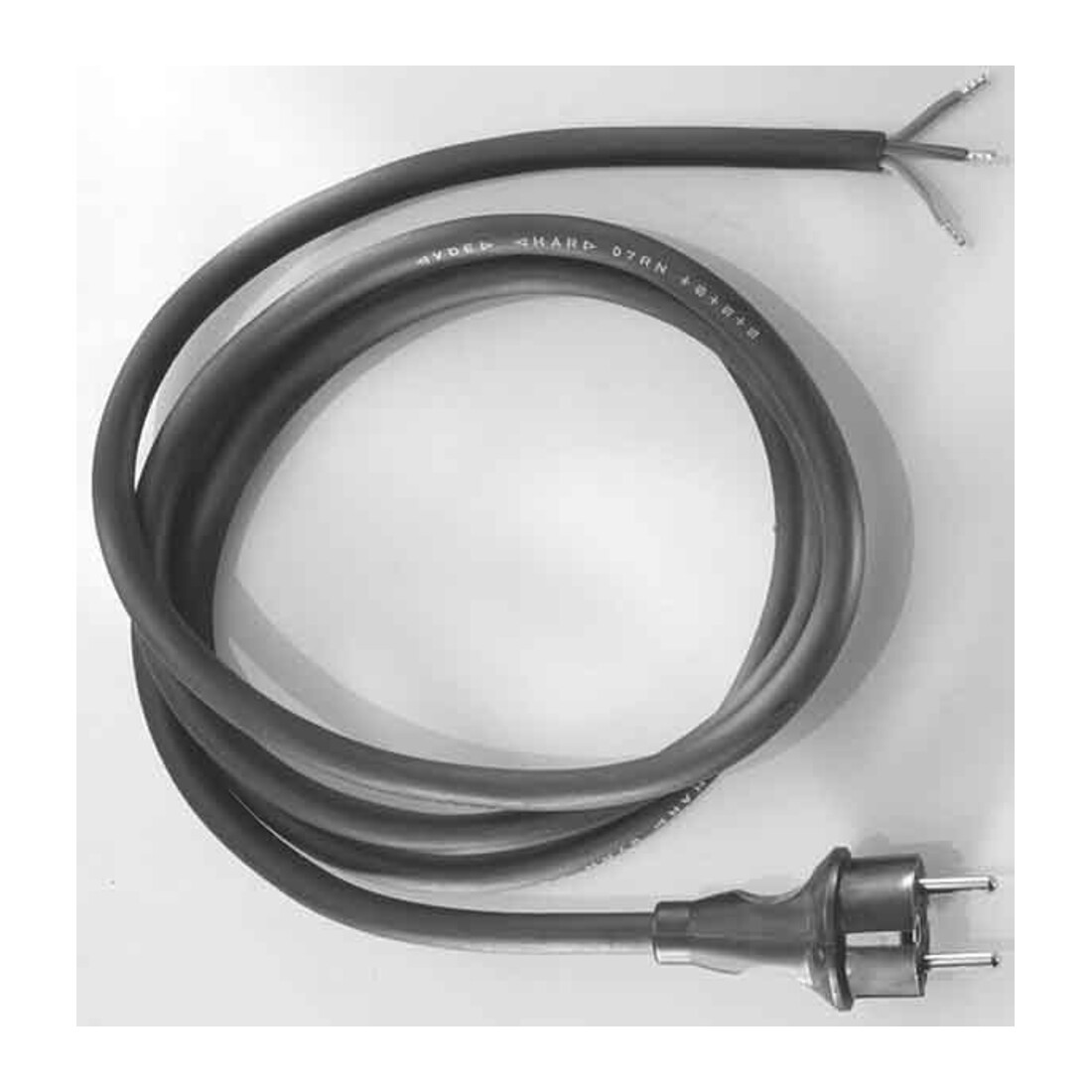 Bachmann Schutzkontakt-Zuleitung 16A/250V,5m,sw 320.176
