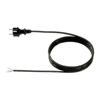 Bachmann Schutzkontakt-Zuleitung 16A/250V,5m,sw 321.176