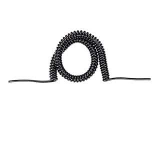 Bachmann Spiralleitung PUR 5x1,5/0,5m sw 693.180