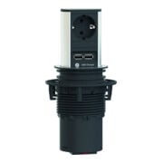 Bachmann Steckdosen Elevator 1xSchutz.,2xUSB 928.017-4