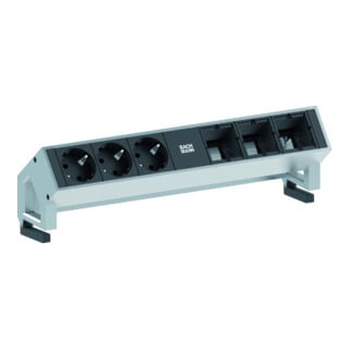 Bachmann Steckdoseneinheit 3x Schutzkontakt 3x ABD 902.402