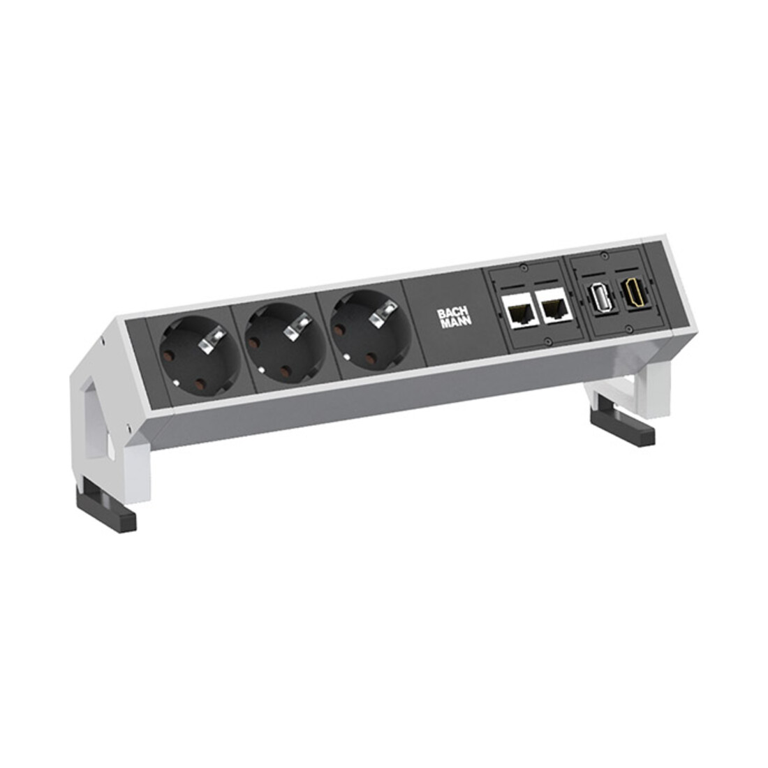 Bachmann Steckdoseneinheit 3xSchutzk.1xUSB 902.302