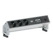 Bachmann Steckdoseneinheit 3xSchutzk.1xUSB 902.302-3
